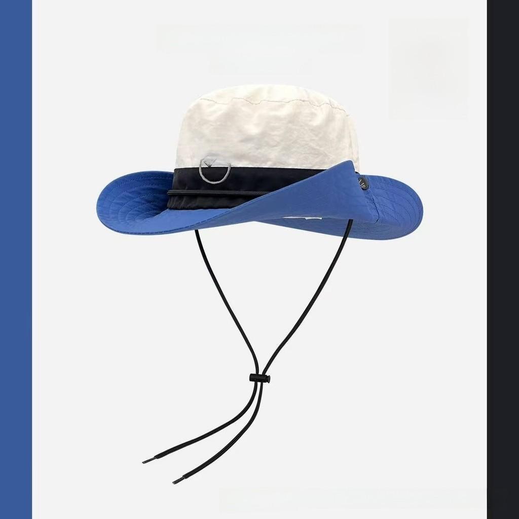 

Retro Letter Embroidered Bucket Hat With Breathable Cotton Polyester Fabric For Summer Style J