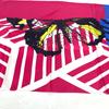 Dior 22ANP090I610 Butterfly butterfly  Scarf silk pink/blue