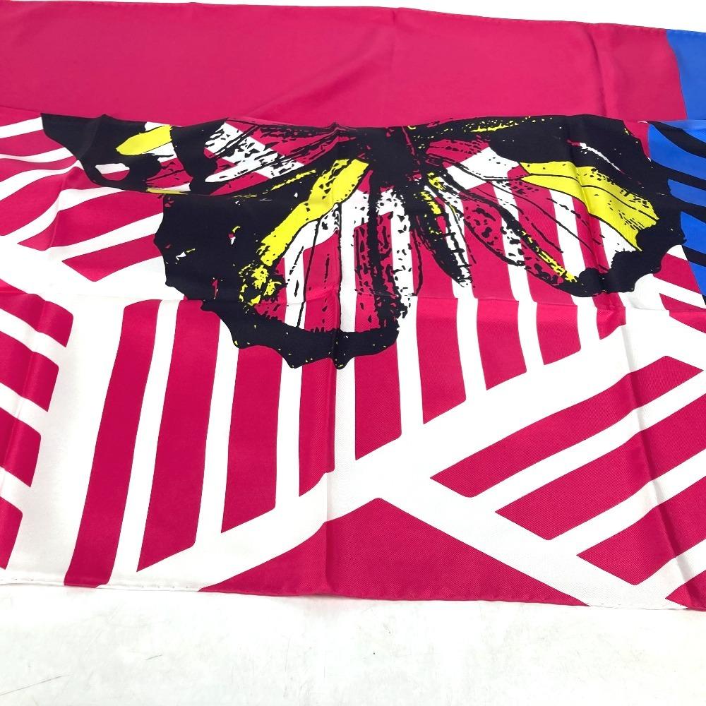 Dior 22ANP090I610 Butterfly butterfly  Scarf silk pink/blue