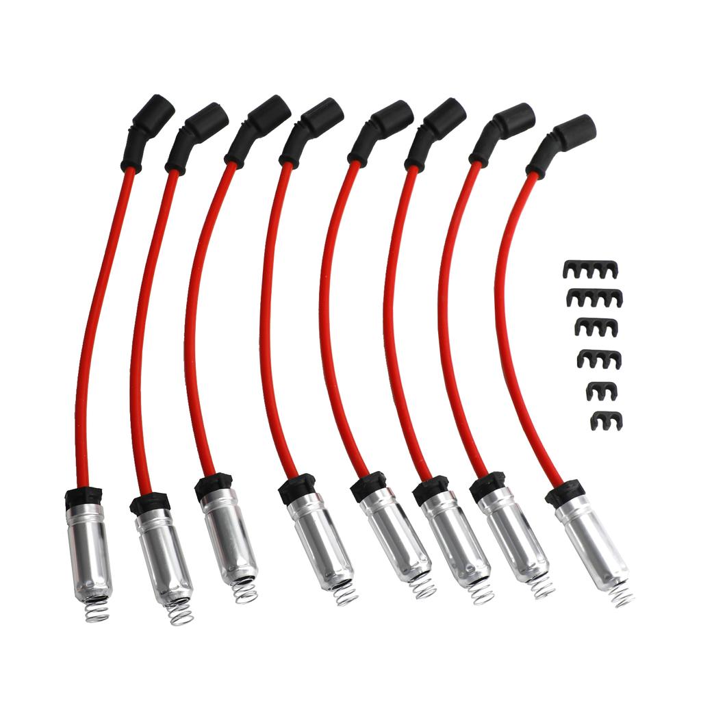 8x Bobină de aprindere + Bujie + Cablu UF414 Pentru GMC Silverado 1500 Tahoe 5.3L