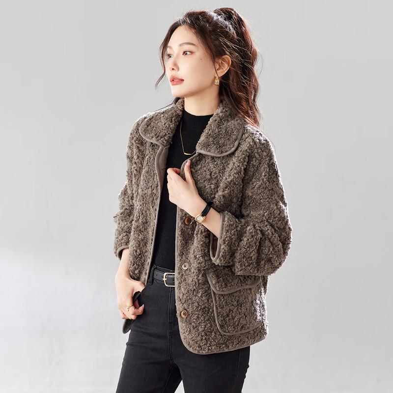 

TERRE BLEUE Жіноча елегантна куртка з бахромою в повсякденному стилі L