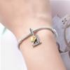 Original 15th 16 18 20 21 Anniversary Birthday Wedding S925 Silver Bead Pendant DIY Jewelry Gifts for Her