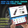 Launch X431 TSGUN TPMS 315/433 MHZ 2in1 RF-Sensor X-431 TSGUN Car Tire Pressure Sensor Detector Programming Diagnostic Tool