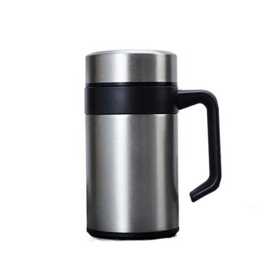 304 Stainless Steel Thermal Coffee Mug Handle Large-capacity Tea Tumber Reusable Unbreakable Thermos Water Bottle Man Gifts