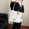 Gentle Lace Pattern Bag For Summer Daily Use With Large Capacity And Stylish Design