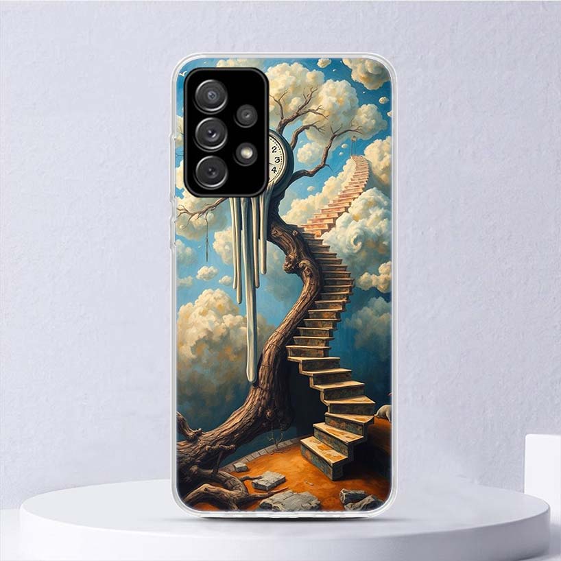 

Salvador Dali Art Soft Case For Samsung Galaxy A16 A15 A14 A13 A56 A55 A54 A53 Phone Cover A36 A35 A34 A33 A26 A25 A24 A23 A05S Samsung A03S