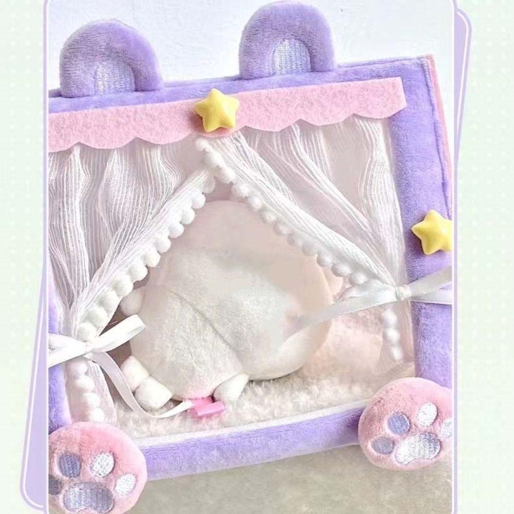 Scene Model Cotton Doll Bed Doll Furniture Doll Sleeping Bed Doll Tent  Dollhouse Accessories
