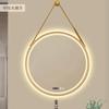 Round Makeup Bathroom Mirror Lights Portable Touch Led Bathroom Mirrors Wall Mounted Home Improvement