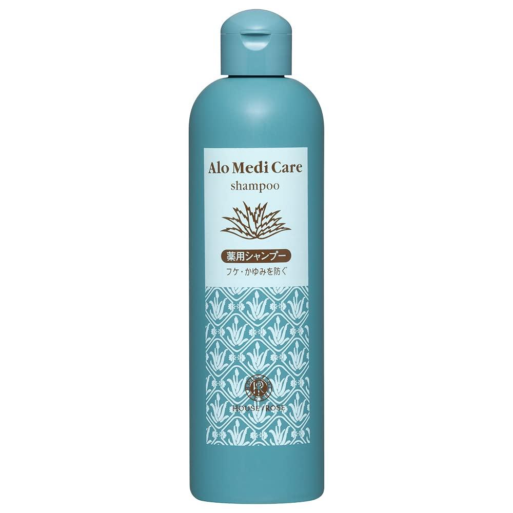 House of Rose Alomedicare Medicated Shampoo for Scalp, Dandruff, and Itchiness (Quasi-drug) 300mL