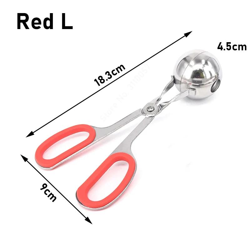 Meatball Maker 304 Stainless Steel Stuffed Meatball Clip DIY Fish Meat Rice Ball Maker Mold Tools Kitchen Convenient Gadgets
