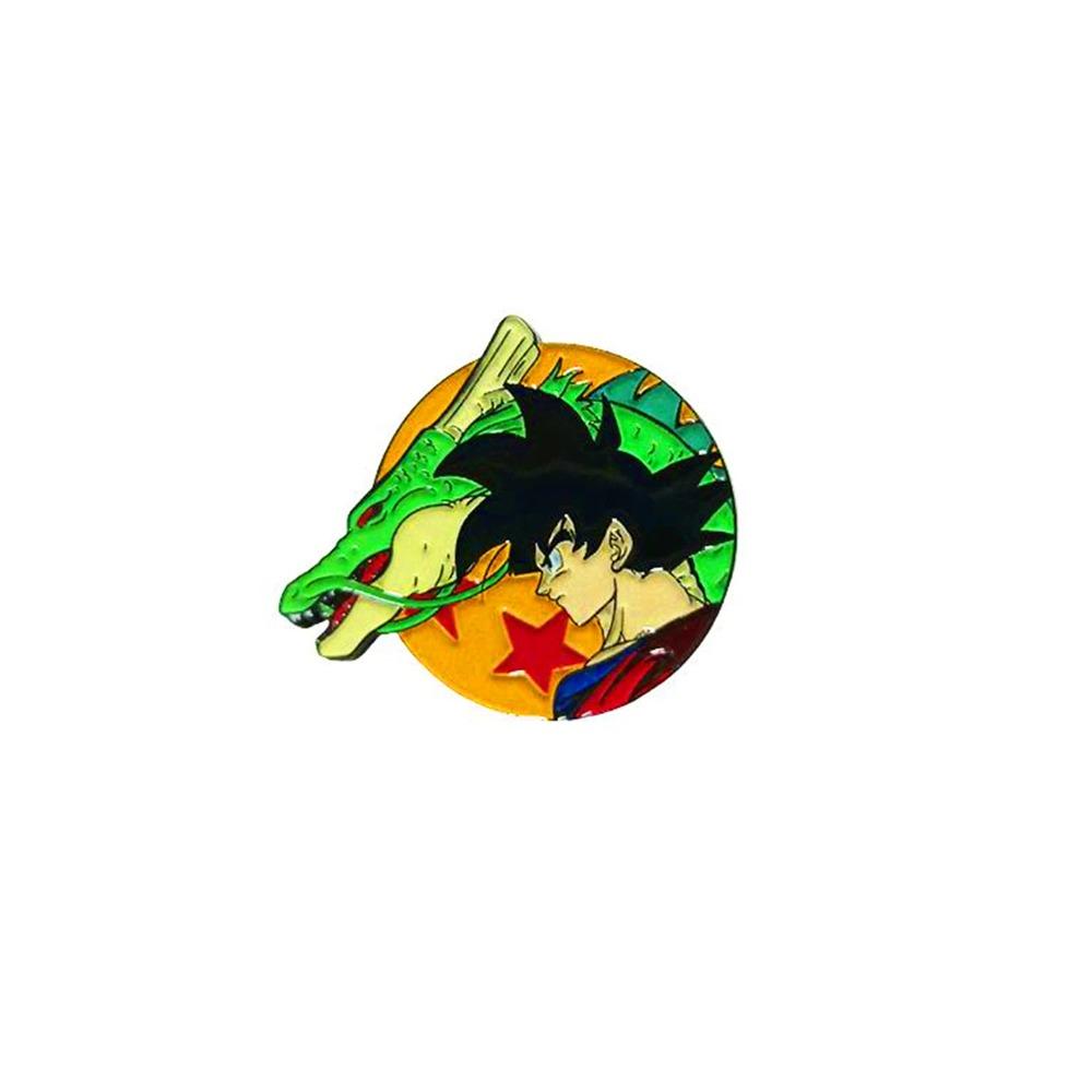 Anime series Lapel Pins for Backpacks Anime Brooches for Women Enamel Pin Fashion Jewelry Accessories Friends Gift Cloth Denim