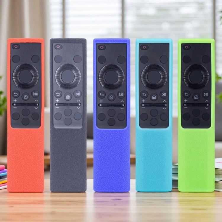 Household TV Remote Cover In Silicone with Pebbled Hold and Lanyard for BN591388K Daily Couch Sleeve, Bedroom, and Media Table Use