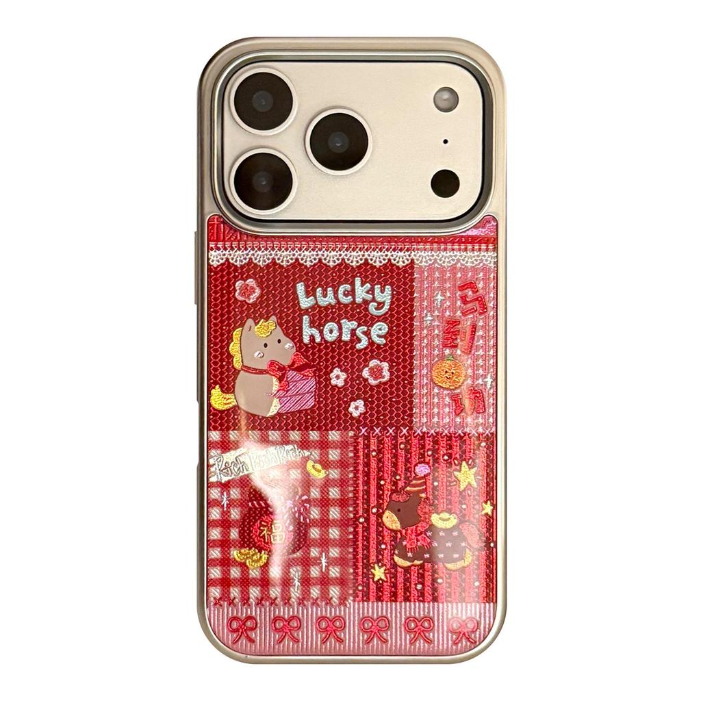 Cute Pony Phone Case for iPhone 16, iPhone 17, iPhone 17 Pro Max