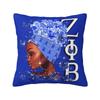 Zeta Phi Beta Sorority Pillow Cover Home Decorative Greek Letter 1920 Cushion Cover Throw Pillow for Car Double-sided Printing