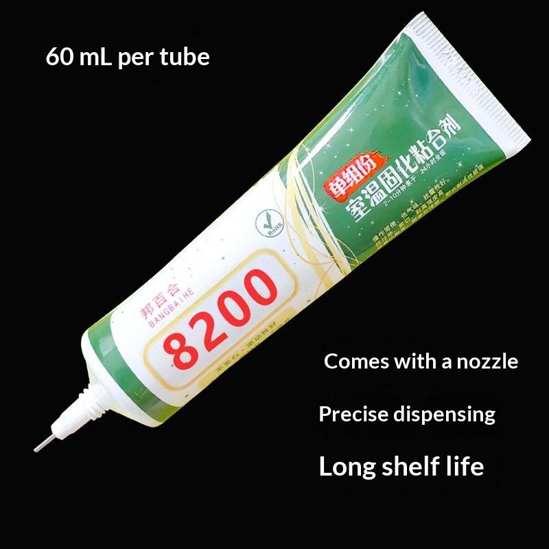 8200 Tpr Adeziv Special Non-Albire Moale Transparent Polimerizare Rapidă Pentru Fixarea Jucăriilor Tpr Fidget Anti-Stres