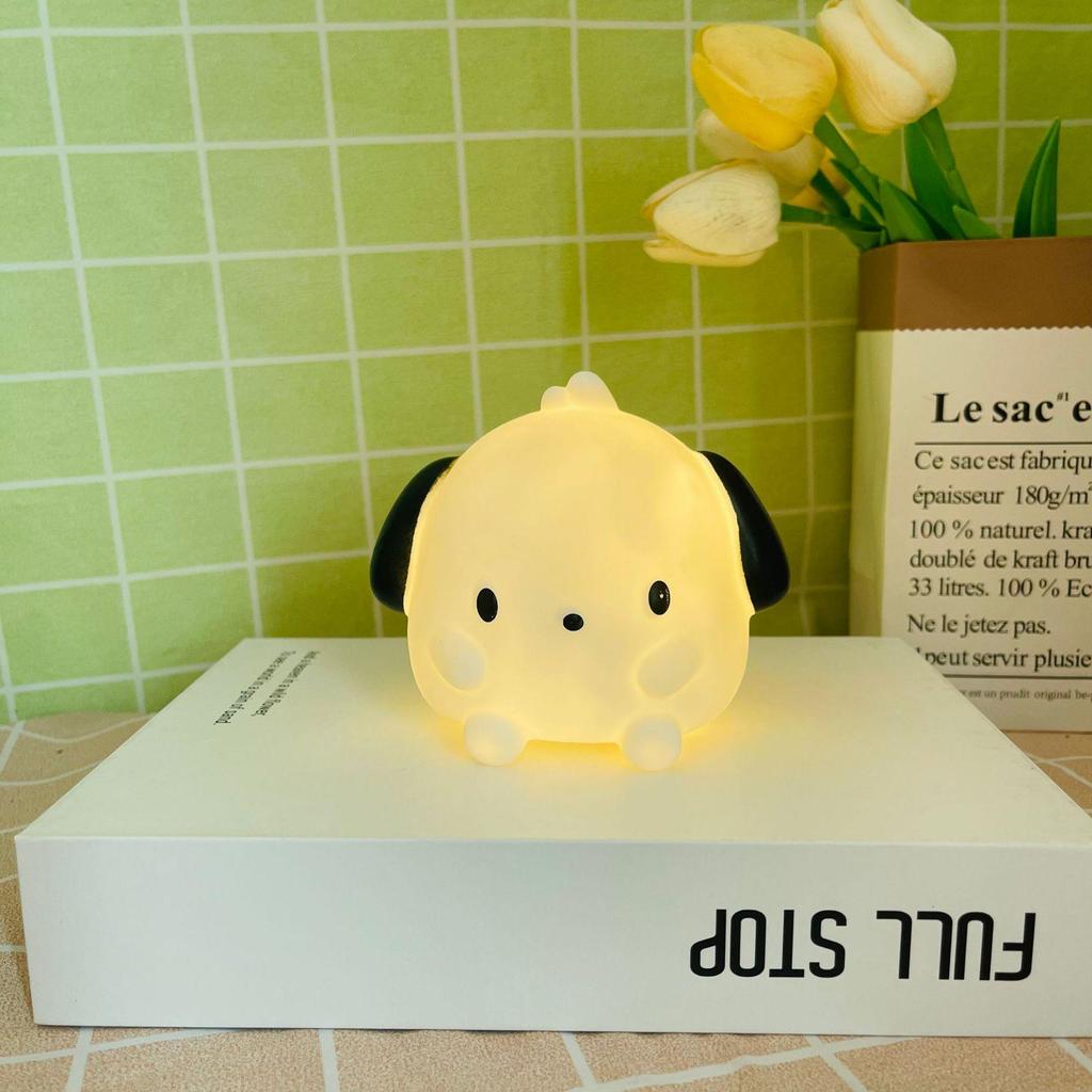 Cartoon Night Light Children's Day Vinyl Bedside Lamp Ornaments Creative Gifts