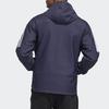Adidas TH DNM WVJK Striped Sports Hooded Long Sleeve Jacket Men Outerwear Navy-Blue HE9905