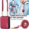 Handyhülle für Samsung Galaxy Z Flip 7 6 5 4 3 Flip6 Flip5 Flip4 Mit langem Lanyard Lederbrieftasche Kartenhülle Crossbody-Tasche Rückentasche