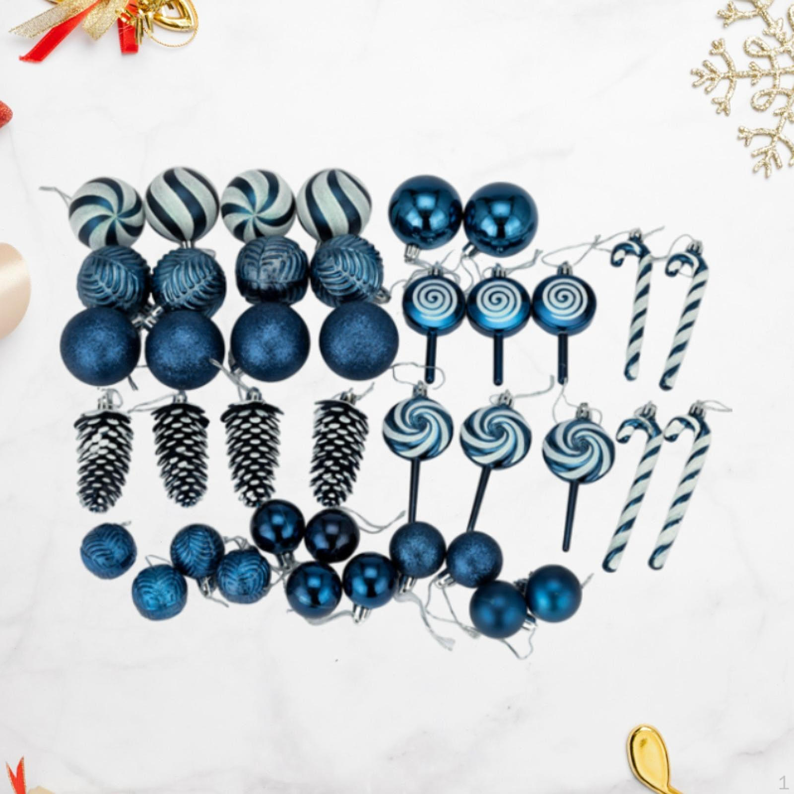 

40 штук - Украшения, Подвесные рождественские шары, Шары для внутреннего и