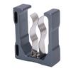 Magnetic Golfing Cart Clip 3 Fixing Methods Anti Slip Multifunctional Holder for Beach Chairs Fishing Rods Gray Blue