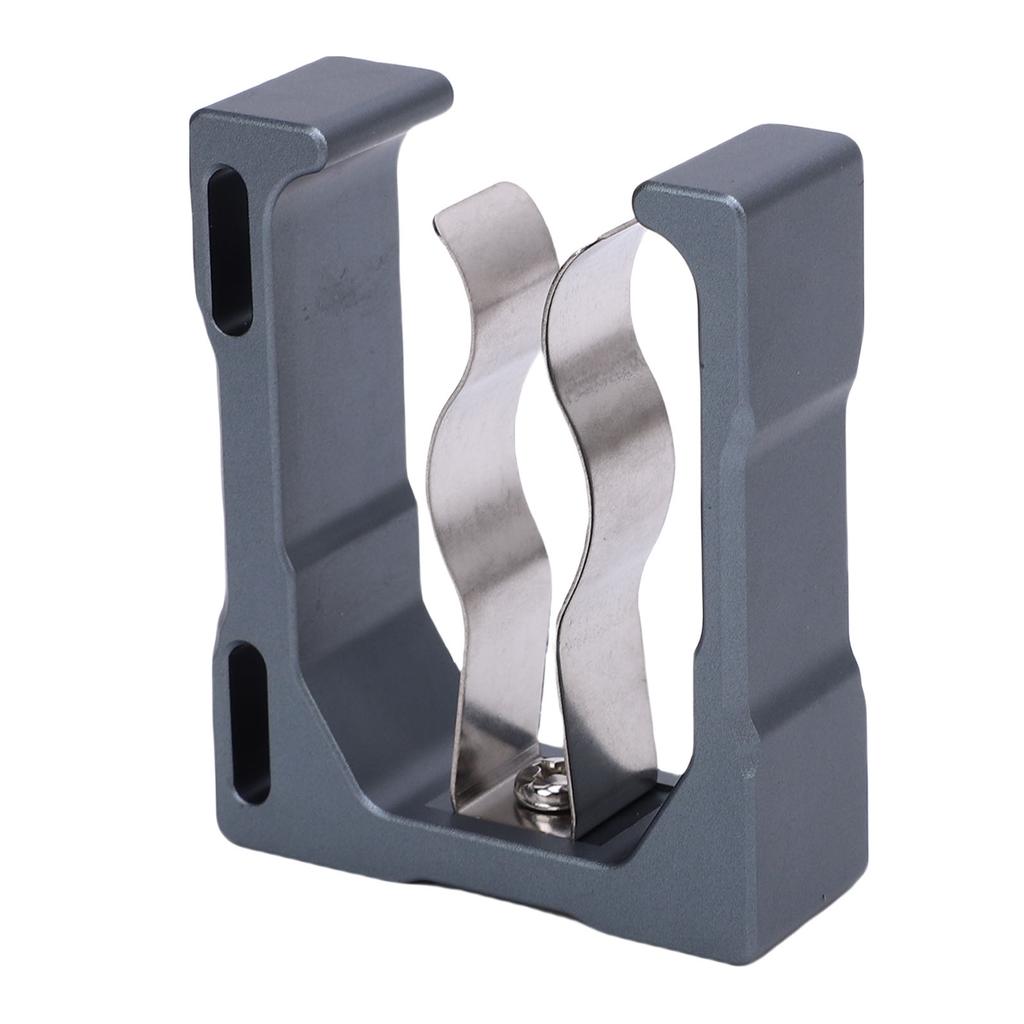 Magnetic Golfing Cart Clip 3 Fixing Methods Anti Slip Multifunctional Holder for Beach Chairs Fishing Rods Gray Blue