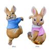 Cute Rabbit Creative Sculpture Garden Supplies Resin Figurine Decoration Craft Handicraft Waterproof for Outdoor Indoor Yard