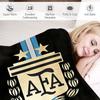 1PC Football pattern blanket, all season lightweight home office outdoor nap multifunctional blanket