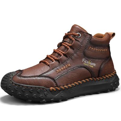 Autumn /Spring Mens Handmade Boots  Comfortable Ankle Boots for Men Casual Shoes Tooling Shoes  Mens Chelsea Ankle Boots