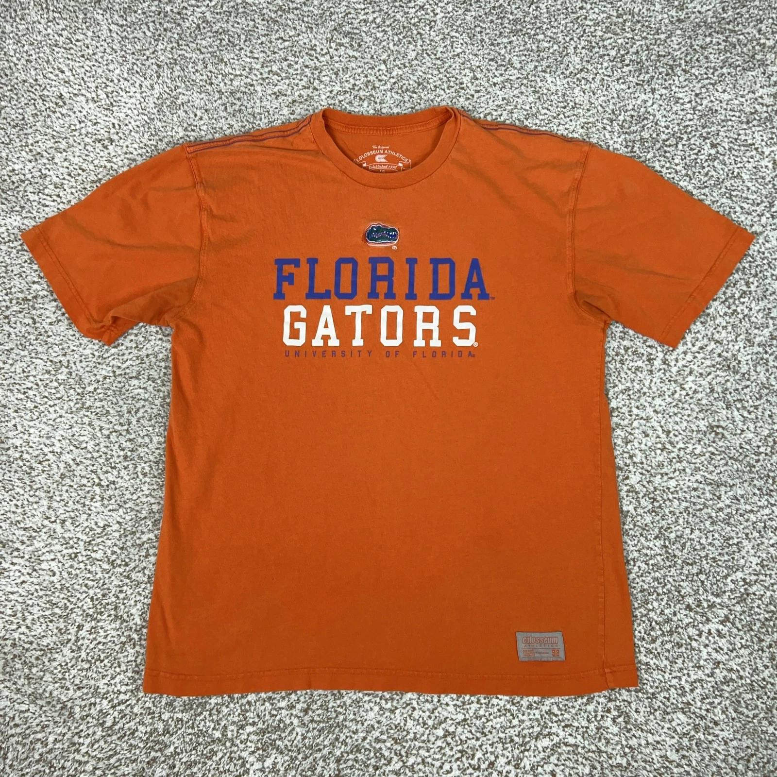 Florida Gators Shirt Mens XL Orange NCAA College Football Graphic T-Shirt 3XL