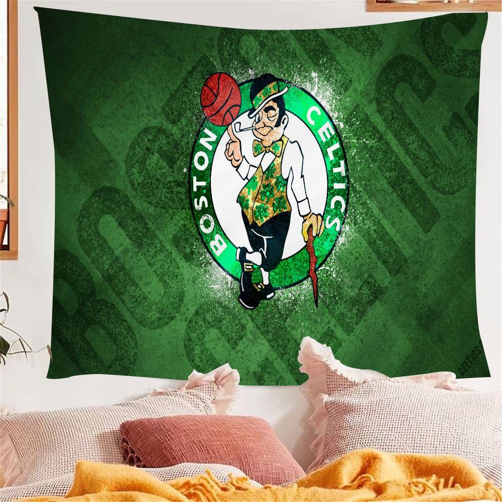 BBoston CCeltics Colorful Tapestry Wall Hanging Bohemian Wall Tapestries Mandala Wall Art Decor