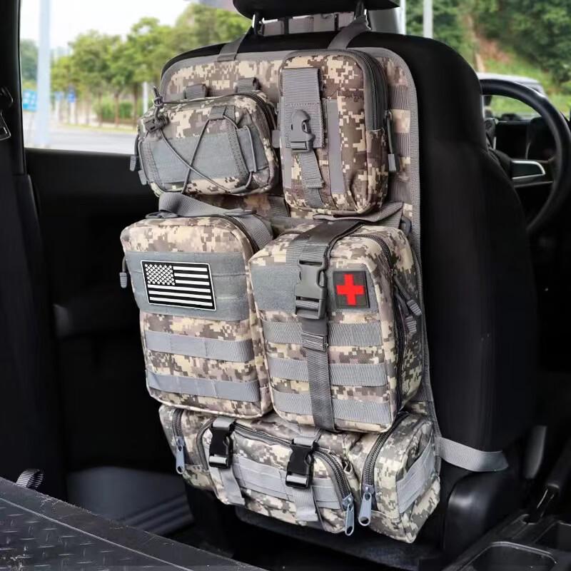 DCLOUD Car Back Seat Tactical Storage Bag