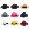 Unisex Cowboy Top Hat Vintage Cowgirl Hat Universal Knight Cosplay Party Props Fedora Hat ConcertTour Novelty Costume