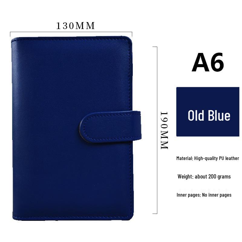 Macaron Minimalist Loose-Leaf Notebooks: A5, A6 Travel, and A7 Pocket Korean Creative Stationery Budget Books