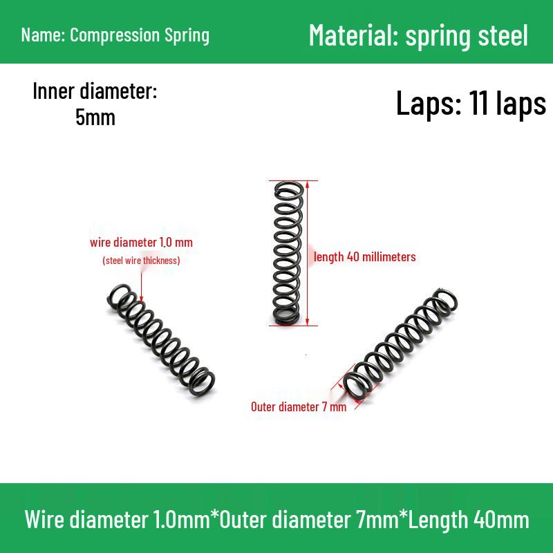 Heavy Duty Y-Type Compression Spring Shock Absorber, 1.0mm Wire Diameter, Outer Diameter 5-20mm.