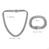 Cuban Chain for Men, Necklace Bracelet Jewelry, Clasp Gift Charm