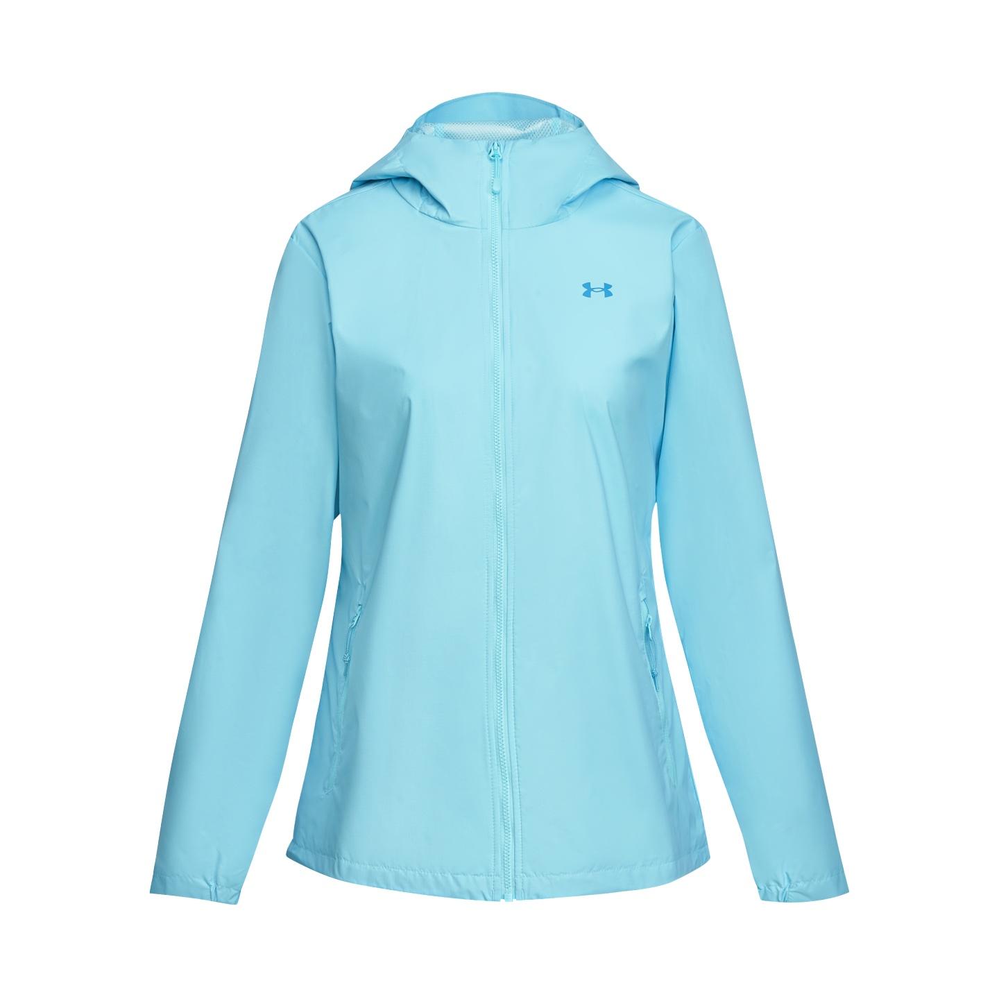 Under Armour Jackets Women s Stream Blue 494 Hooded Moderate Other 1321443-494 M