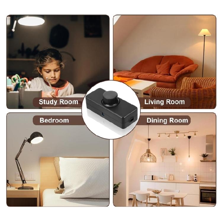 Convenient Dimming Switches Dimmer Control Switches for Dimmable Illumination