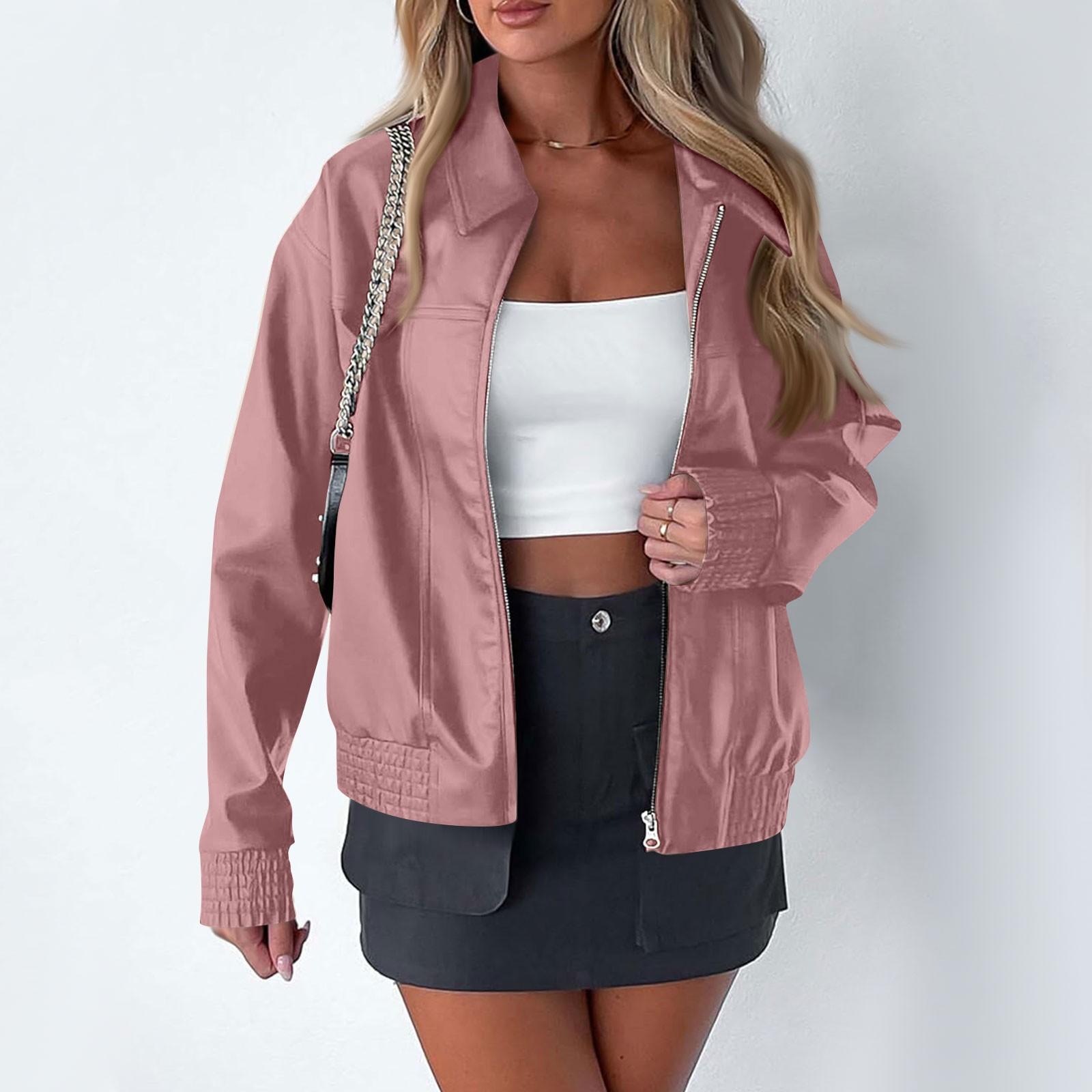 

Женская вельветовая рубашка, блузка с длинным рукавом, повседневная куртка, пальто с карманами XL розовый