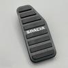 TADOKAPATU Aluminum Alloy and Rubber Pedal Covers for Suzuki Spacia Custom Black Safe Driving Interior Parts with Installation Fits all models from