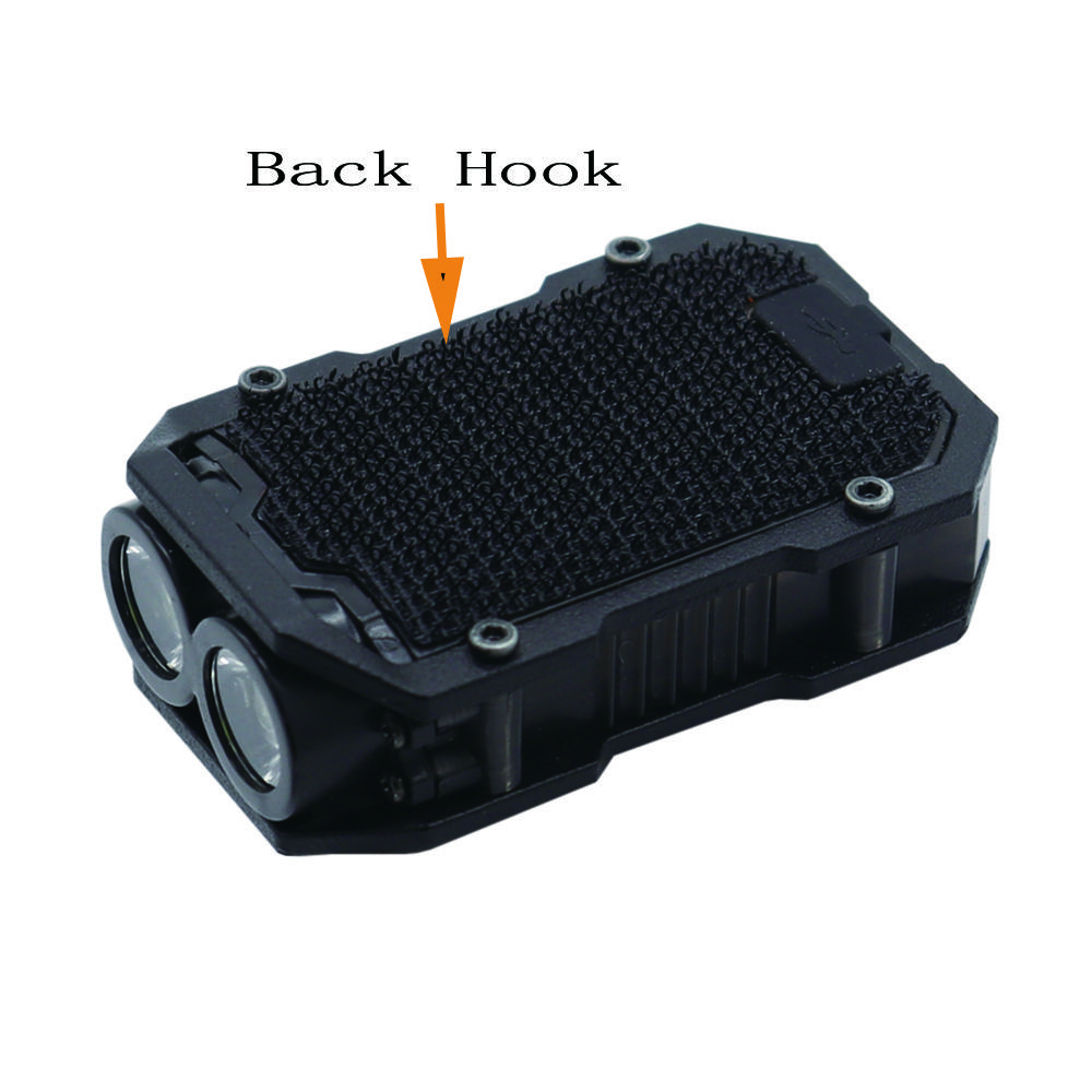 Taktisk FAST MICH Hjelmlys Sikkerhetsblinklys Overlevelsessignallys Vanntett Lampe Utendørsutstyr for Jakt Fottur