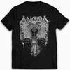 Y2k Angra Flammen-Göttin Band Brasilianischer Power Metal Rock Punk Stil Europäisches High Street Retro Kurzarm Herren T-Shirt