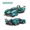 City Supercar Building Blocks Set V12 Racing Vehicle 1:14 Technical DIY Assembly Toy Desktop Model Birthday Gifts Toy 1000PCS