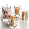 Thickened Acrylic Toothpick Box Transparent Toothpick Bottle Round Storage Box