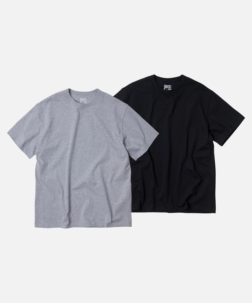FRIZMWORKS Og Athletic T-Shirt 2Pack _ Gray + Black