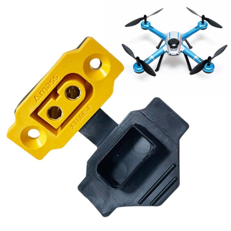 XT60 Feste Montage Löthülse 35A 12AWG XT60 Buchse Panelmontage Batterie Lötverbinder Fixierbarer XT60E-F Adapter