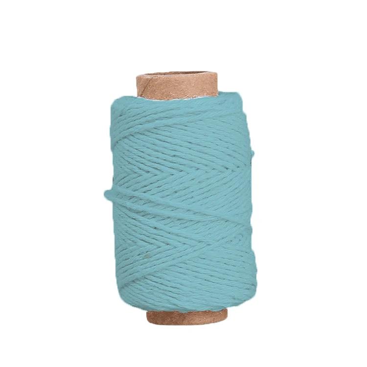 Cotton Macrame Cord Rope Bohemia Wedding Crafts DIY Twine Thread String Handmade Sewing Home Wall Hangings Party Decor