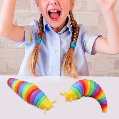 Rozkošná dekompresní hračka Cvičení pro děti Sensory Slug Fidget