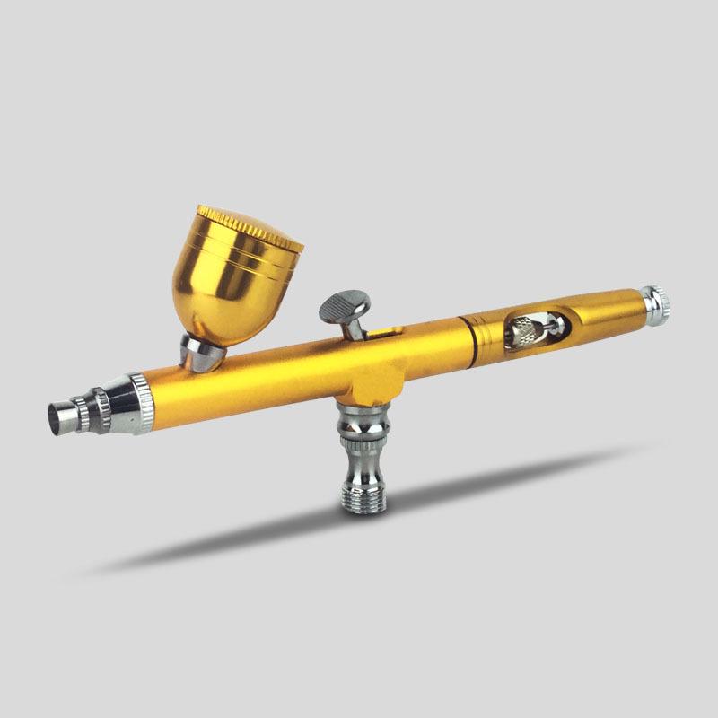 130 Model Airbrush Kit: Beginner Spray Gun for Art, Wall Painting, Furniture Repair, and Cake Decorating