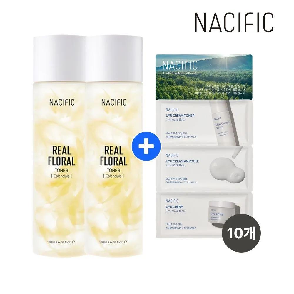 NACIFIC Real Floral Toner Calendula 180ml X2