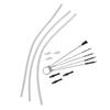Set Tubo del Latte per Macchina da Caffè Jura Completamente Automatica Tubi del Latte per Caffè con Connettori Spazzole per Tubi